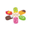 7pcs pretend play kids wood child toys set wooden toys ice cream