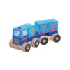 Wholesale Solid Wooden Color Car Children'S Educational Learning Cognitive Infants Car Toys