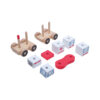 Hot Sale Wooden Blocks Car Toy Building Blocks Car Toy Educational Car Model Baby Early Learning Montessori Educational