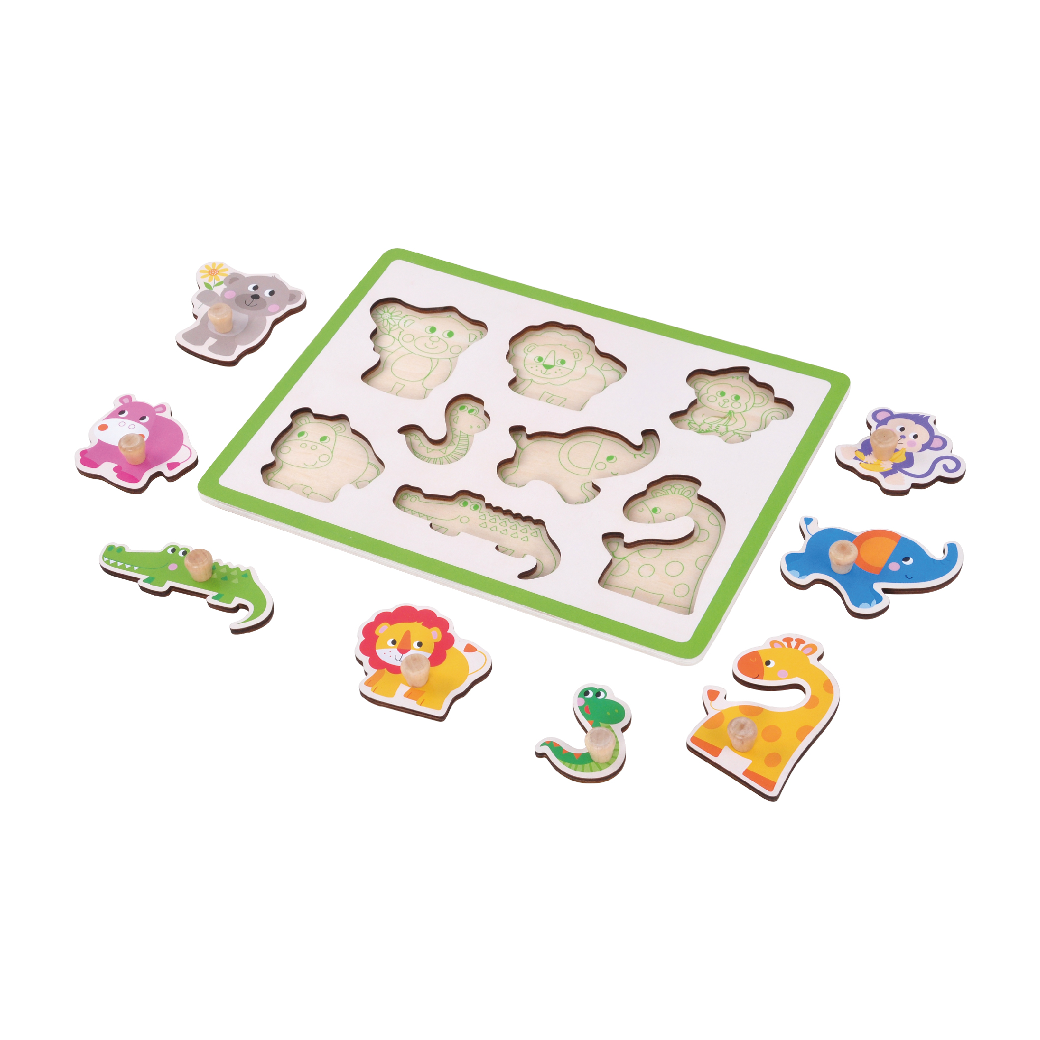 New designs wooden puzzles montessori game toys children wood puzzle educational toys - Image 2