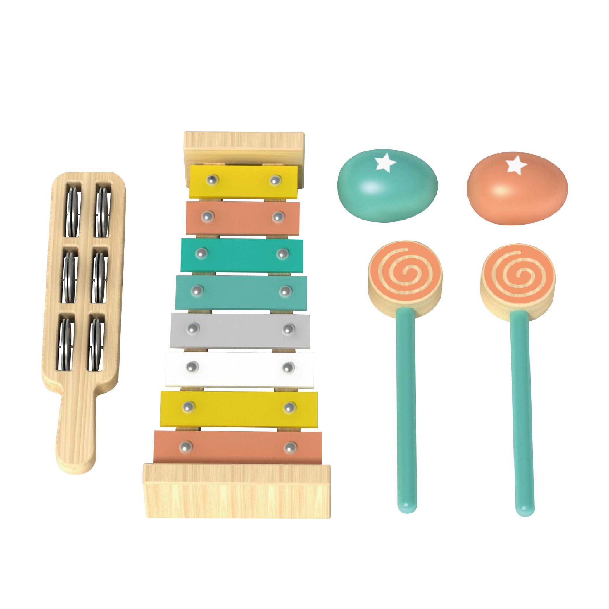 wholesale wooden music instruments set educational toy musical instruments - Image 2