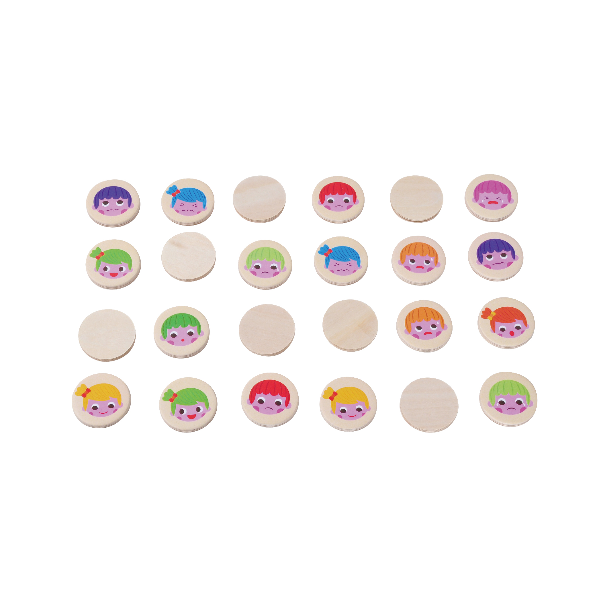 Educational montessori matching brain wooden memory game for children logic thinking - Image 2