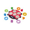 Intelligence Kids Wooden Rainbow Ladybug Shape Stacking Toys For Child