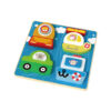 3D wooden puzzle animal vehicles Children's preschool educational toys