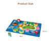 Sealife montessori toy baby diy cartoon fruit animal string wooden lacing beads toy