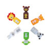 Simulation Eco-friendly Montessori Toys Educational Cuddly Toys Wooden Forest Animal Toy
