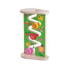 Preschool Educational Wooden Ramp Racer Racing Car Track Sliding Tower Children Toys For Kids