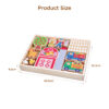 DIY Child Wooden Farm Construction Building Blocks Set Colorful Educational Toys For Kids Creative Learning