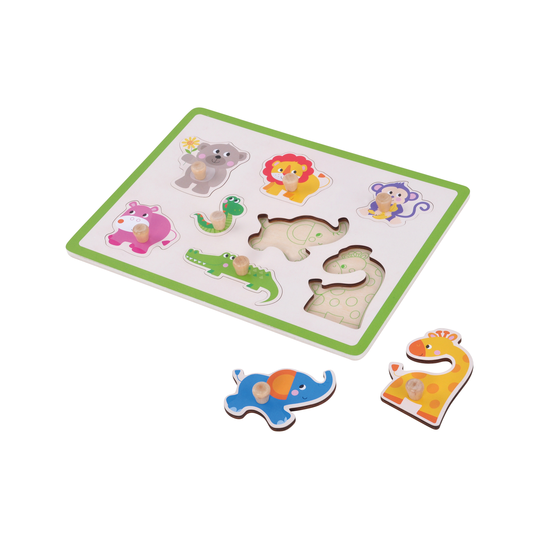 New designs wooden puzzles montessori game toys children wood puzzle educational toys - Image 3