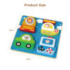 3D wooden puzzle animal vehicles Children's preschool educational toys