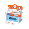 Small Size Water Painting Eco-friendly  Pretend Cooking Pretend Role Kids Wooden Toys Kitchen Play Set