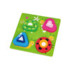 Animal Shape Building Block Toys Montessori Sensory Toy Wooden Puzzle