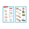 100PCS Colorful Early Educational Kids Toys Building Wooden Stacking Blocks With Balls