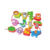 Wood Animal Beads Lacing Game With Scene For Babies