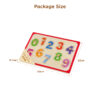 Peg Puzzles Jigsaw Letters kids alphabet digit wood puzzle learning education toy