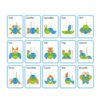 Wooden geometric stacking blocks, owl Block puzzle, educational toddler stacking toy set with multiple shapes