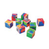 6 Sides Children Educational Animal Toy 9 pcs Wooden Block Puzzle Cube For Kid
