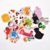 Montessori custom alphabet farm animals fridge wooden magnetic puzzle Kids Toys