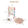 Wooden Reading Blocks Short Vowel Rods Spelling Games
