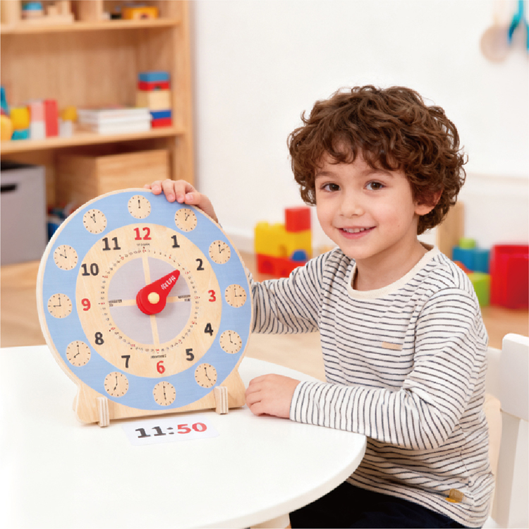Clock Play Set Early Learning Educational Toy