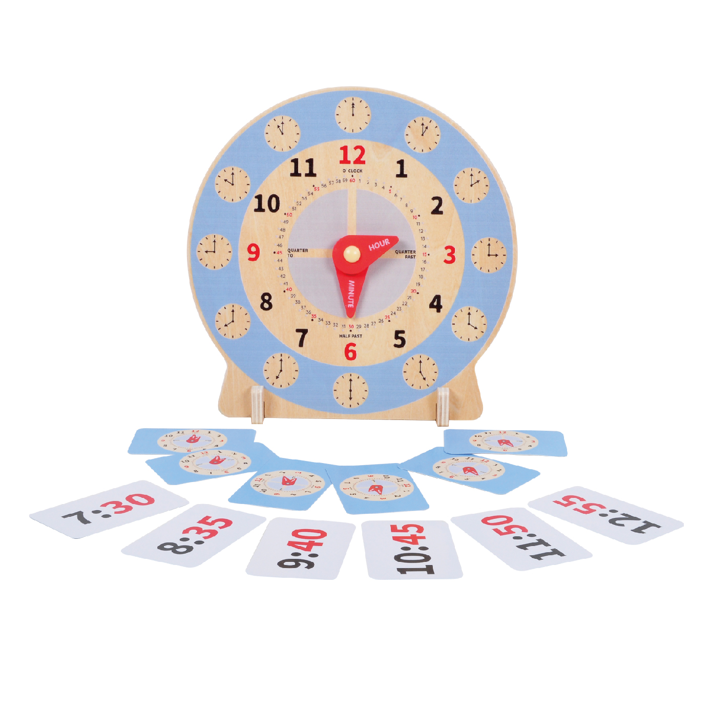 Clock Play Set Early Learning Educational Toy - Image 3