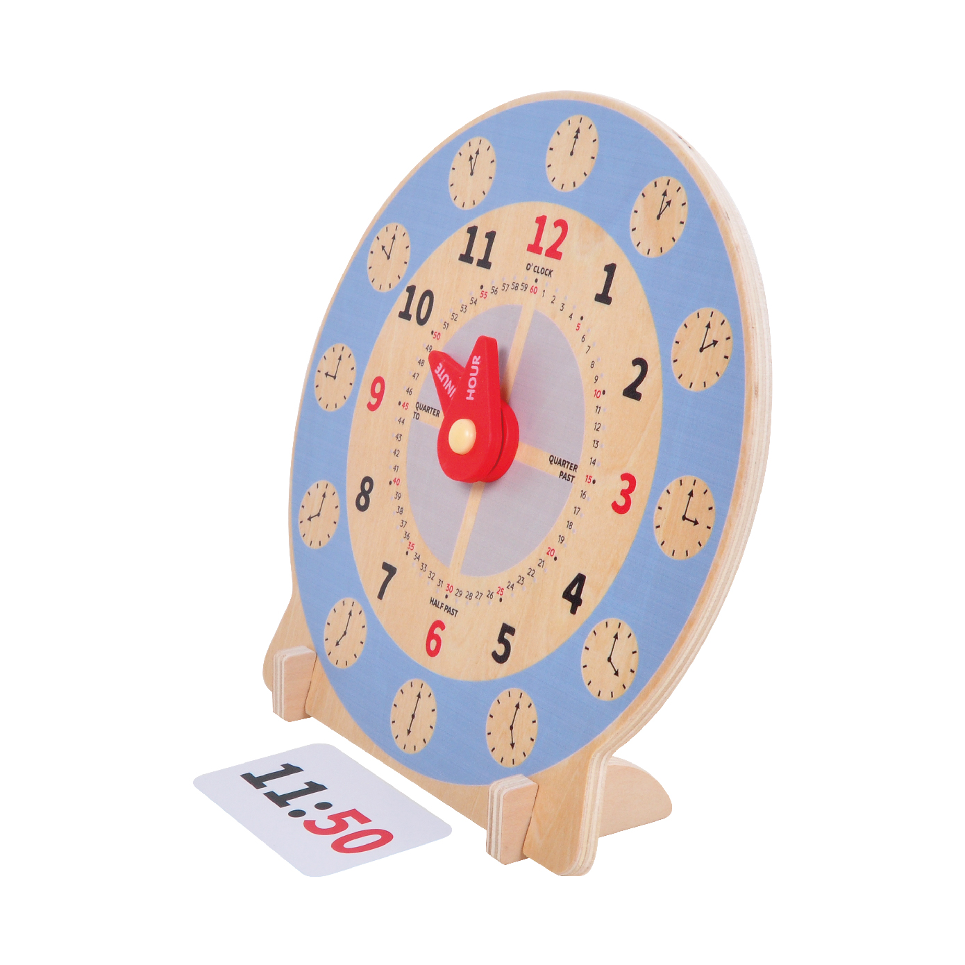 Clock Play Set Early Learning Educational Toy - Image 4