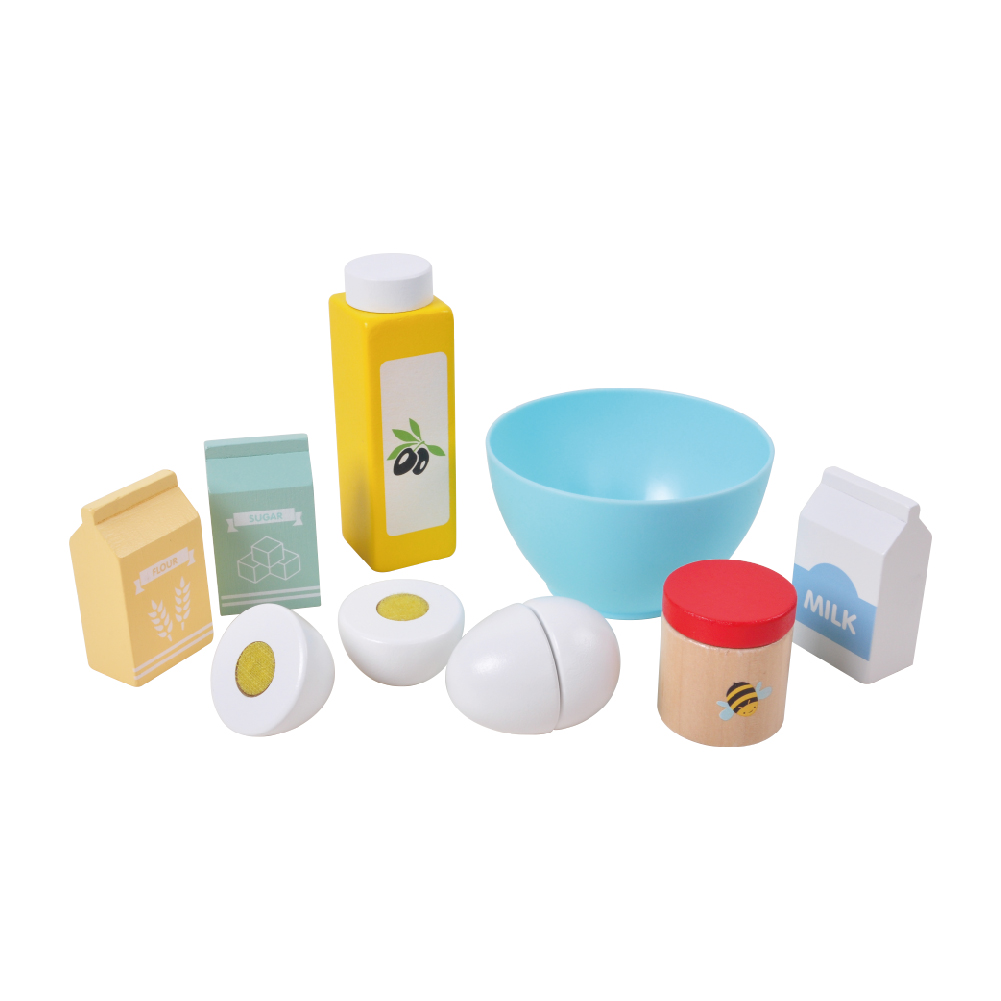 Wooden Kids Baking Toy Set Toys Kids Cooking Toy Set