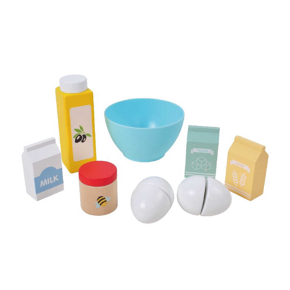 Wooden Kids Baking Toy Set Toys Kids Cooking Toy Set - Image 2