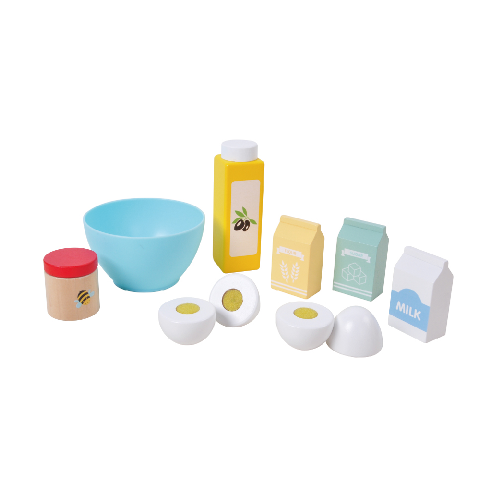 Wooden Kids Baking Toy Set Toys Kids Cooking Toy Set - Image 3