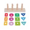 Montessori Toys 4 in 1 Toy kit Box Learning Educational Set Wooden Toys