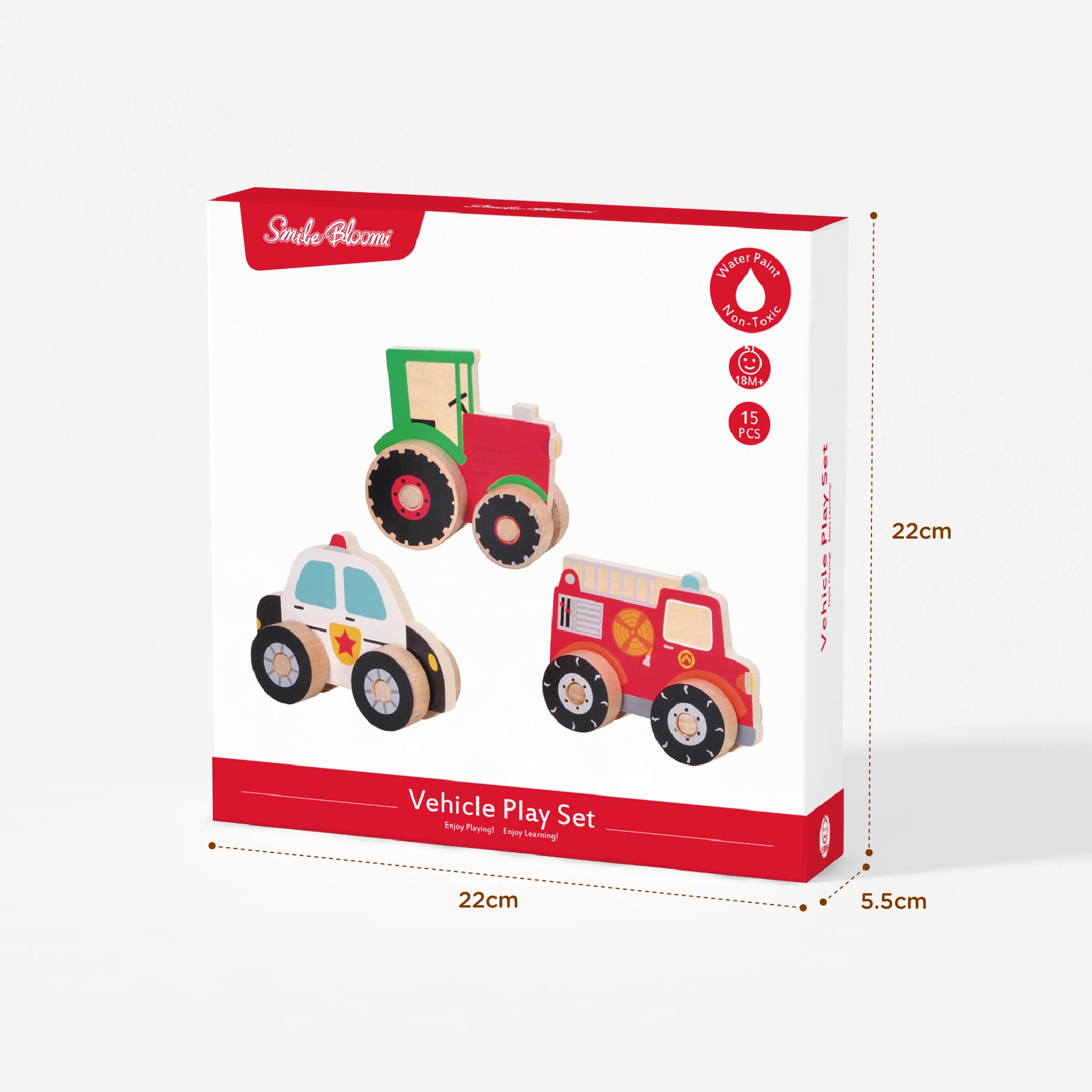 Wooden vehicle toys building vehicles wooden car educational toys - Image 5