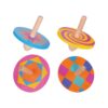 Wood Spinning Tops, Wooden Gyroscopes, Standard Tops, Education Toys