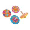 Wood Spinning Tops, Wooden Gyroscopes, Standard Tops, Education Toys