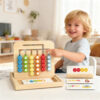 Wooden Early Education Letters and Shapes Cognition Board Montessori Toys Preschool Children Early Education Educational Toys