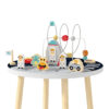 Montessori Wooden Activity Table Educational Space Theme Busy Table for Toddlers