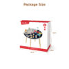 Montessori Wooden Activity Table Educational Space Theme Busy Table for Toddlers