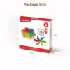 Wooden Montessori Rainbow Block Puzzle Toy Geometric Shape Six Color Block Toy
