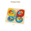 Educational toys baby building blocks children wooden geometric building blocks Montessori shape recognition