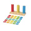 Montessori education children's wooden abacus Learning math matching numbers early childhood education
