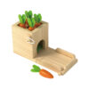 Wooden Montessori Baby Toys 4 in 1 Wooden Game Set Busy Box Set Toys
