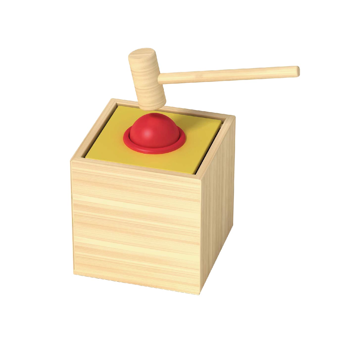 Wooden Montessori Baby Toys 5 in 1 Wooden Game Set Busy Box Set Toys - Image 3