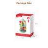 Wooden ice cream set Children's toys Educational pretend game Simulated ice cream afternoon tea