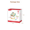 Wooden cash register set Life cognition early education Children's role-playing toys