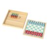 Wooden 3-in-1 Multi-Function Board Games, Flying Chess, Snakes and Ladders and Chess, Educational Toys for Kids