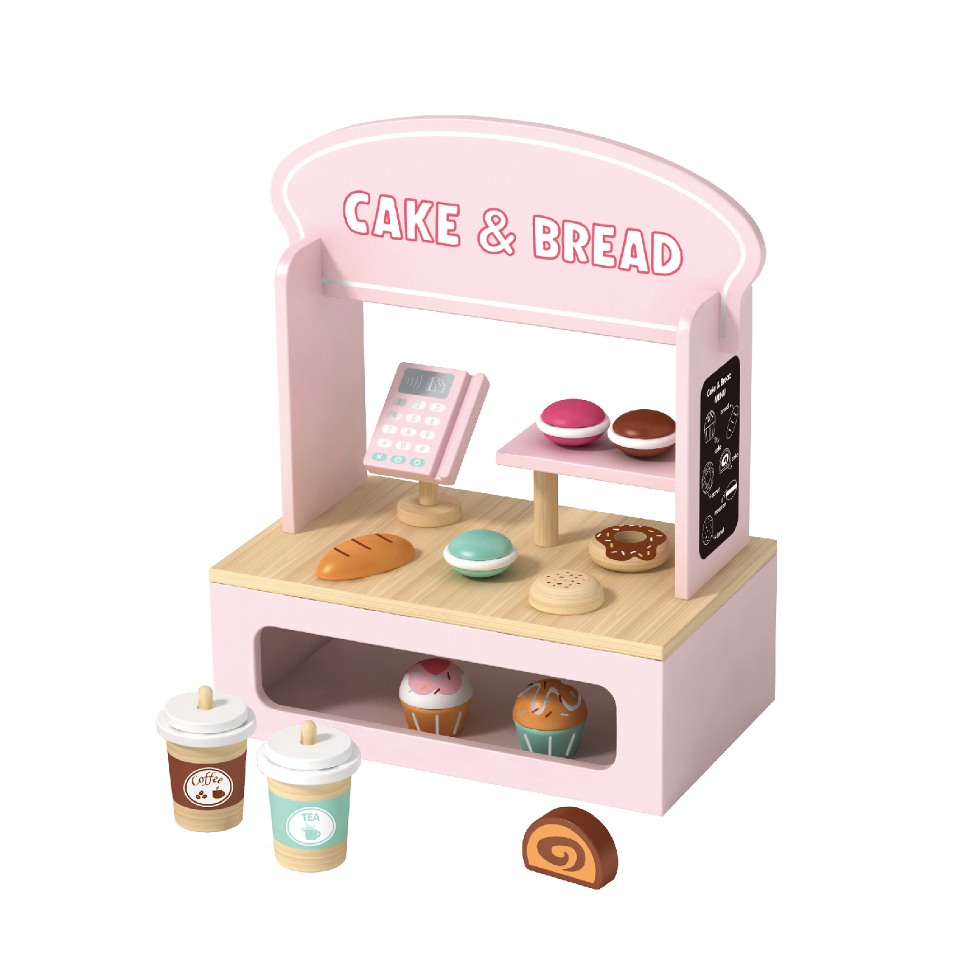 Cake and Bread Coffee Shop Play Set - Image 3