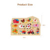 Wooden Farm Animal Educational Puzzle Toys for Baby's Early Cognitive Development-Jigsaw Puzzle