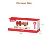 High Quality Wooden Farm Trailer Toys Children's Wooden Farm Animals Tractors Trucks Toys