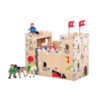 Wooden castle set educational toys furniture and accessories children's role-playing educational toys