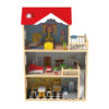 Popular Simulation Children's Three-Storey Playhouse | Mini Furniture Wooden Dollhouse Toys