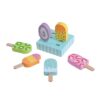 Ice cream toy set simulation toy wooden children's toy